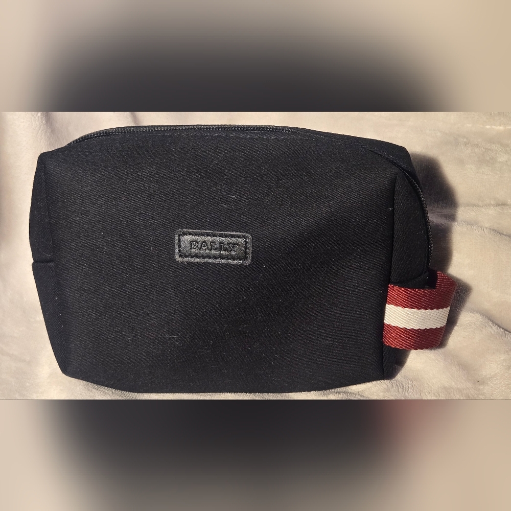 Authentic Bally x Swiss International Air Lines Amenity Pouch